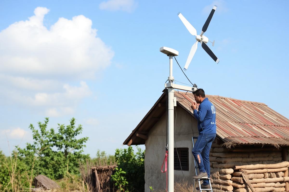 Éolienne domestique