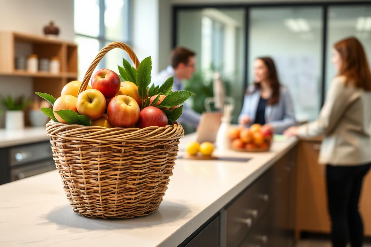 Fruits au bureau