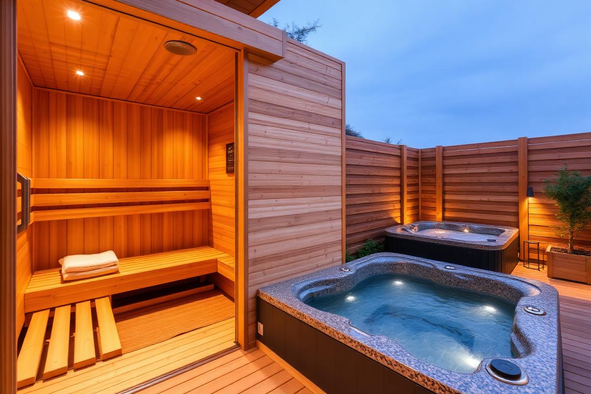 Sauna et spa